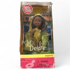 2001 Barbie Kelly Club Party! Pool Party Deidre as Frog in Frog Fins Black NIB